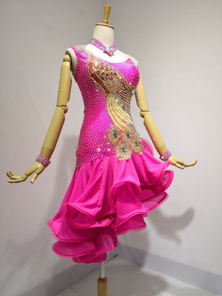 社交ダンスドレス・ラテンドレス・オーダーメイド対応（競技・デモ用