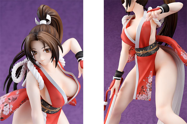 KOFシリーズ最新作の『KOFXIV』仕様にて、不知火舞が立体化