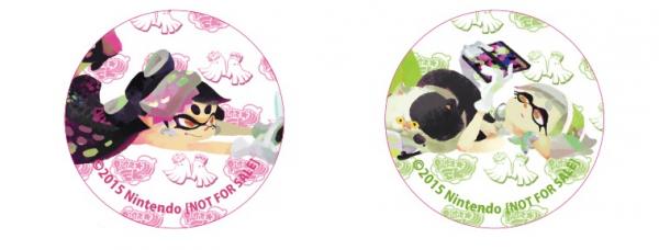 シオカラーズの缶バッジ2個セットがもらえる! 「amiibo スプラトゥーン