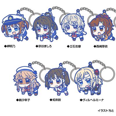 TVアニメ『ハイスクール・フリート』キャラクター達のつままれた姿が