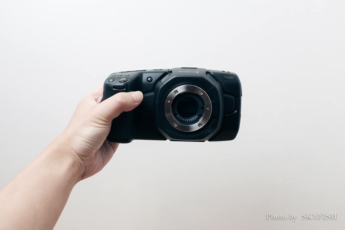 BMPCC4K】シネマカメラBlackmagic Pocket Cinema Camera 4Kが届いた