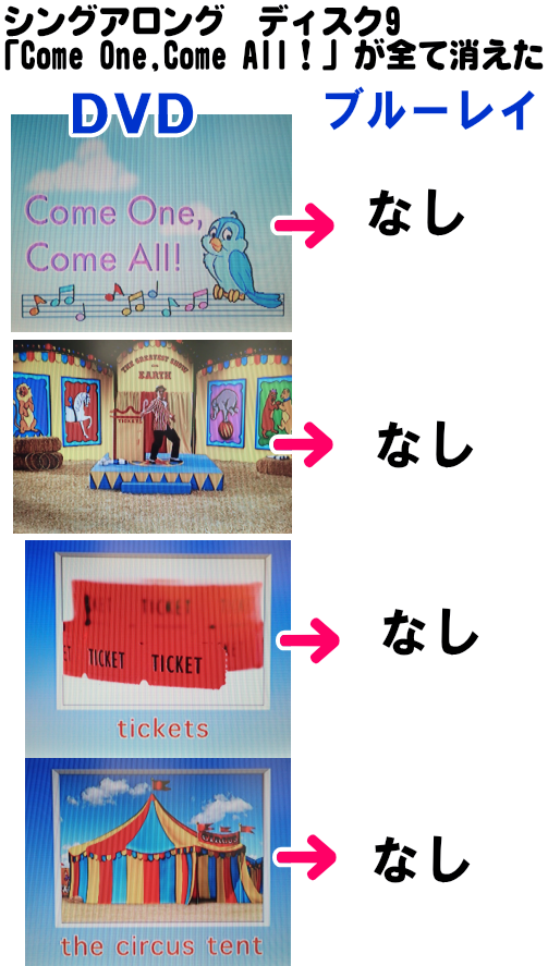 シングアロングブルーレイBlu ray年代による変化・中古販売・買取り