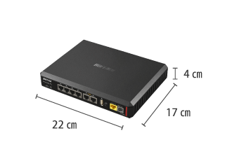 BUFFALO VPNルーター 10GBASE-T VR-U500X ｜ e-TAMAYA