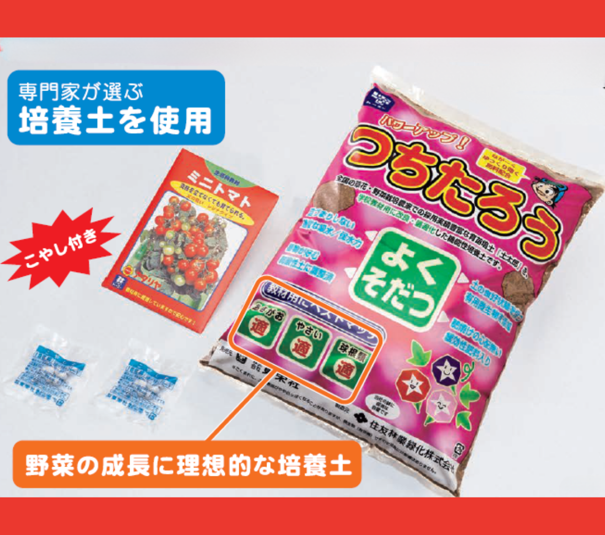 ミニトマトセット ｜ 教材｜株式会社東栄社