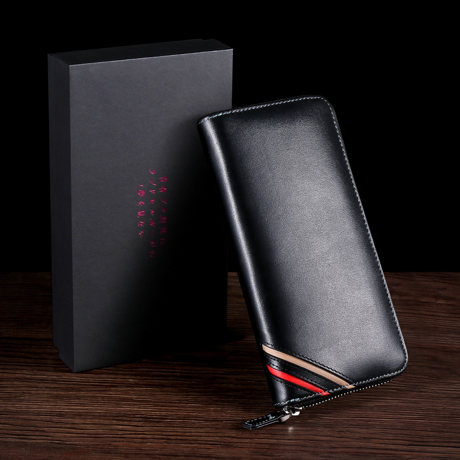 青春ブタ野郎はランドセルガールの夢を見ない』イタリアンレザー長財布