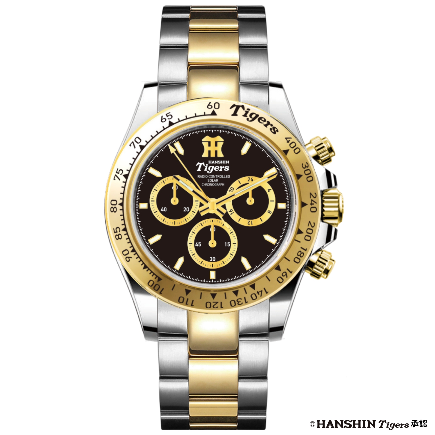 阪神タイガース承認 阪神タイガース球団創設90周年 電波ソーラークロノ