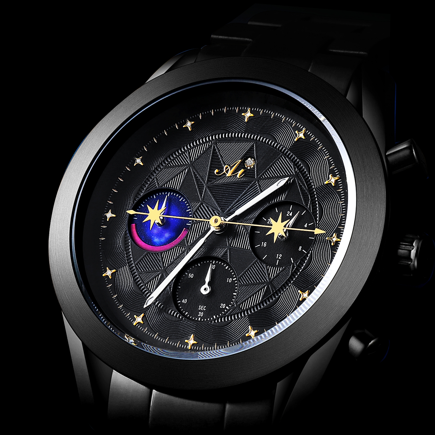 アニメ『【推しの子】』天然ダイヤ クロノグラフ腕時計 – 株式会社 東栄