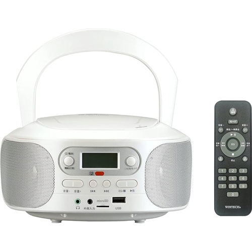 e-TREND｜東芝 TY-SPR4(W) [LEDライト付きポケットラジオ(ホワイト)]