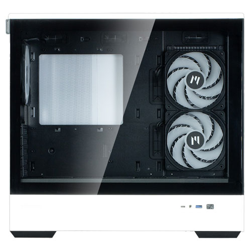 e-TREND｜ZALMAN P30 BW [microATXミニタワーケース ピラーレス