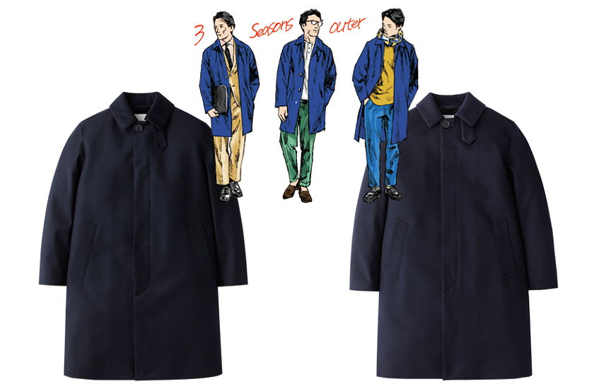 機能性生地“ストームシステム”を採用した究極の3シーズンアウター