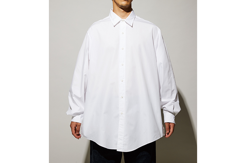 驚異の12サイズ展開で、白シャツへの着たい！に幅ひろ〜く応えてくれる