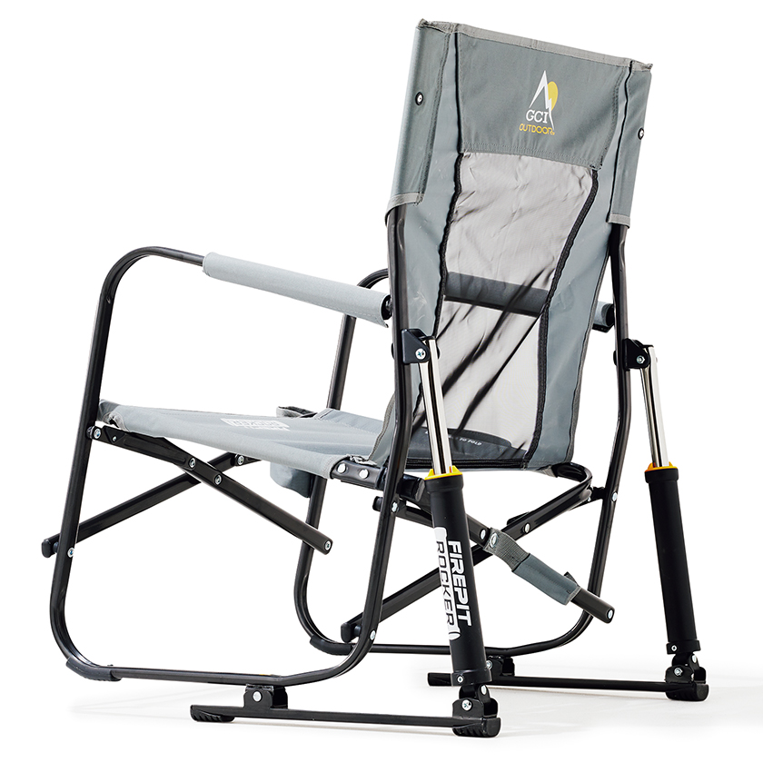 特許取得済みのサスペンション搭載！ コケにくいGCIのロッキングチェア