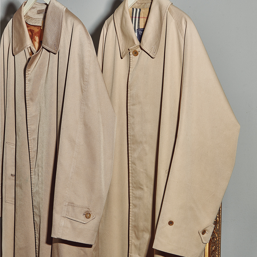 人気上昇しすぎて出会えたら相当ラッキー！ バーバリーの一枚袖 コート