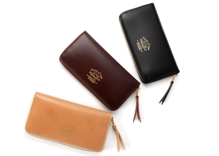 眩しいほどの輝き】コードバンの極上ツヤを楽しめる長財布【ザシュペリ