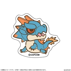 イーカプコン |モンスターハンター モンでふぉ ダイカットステッカー