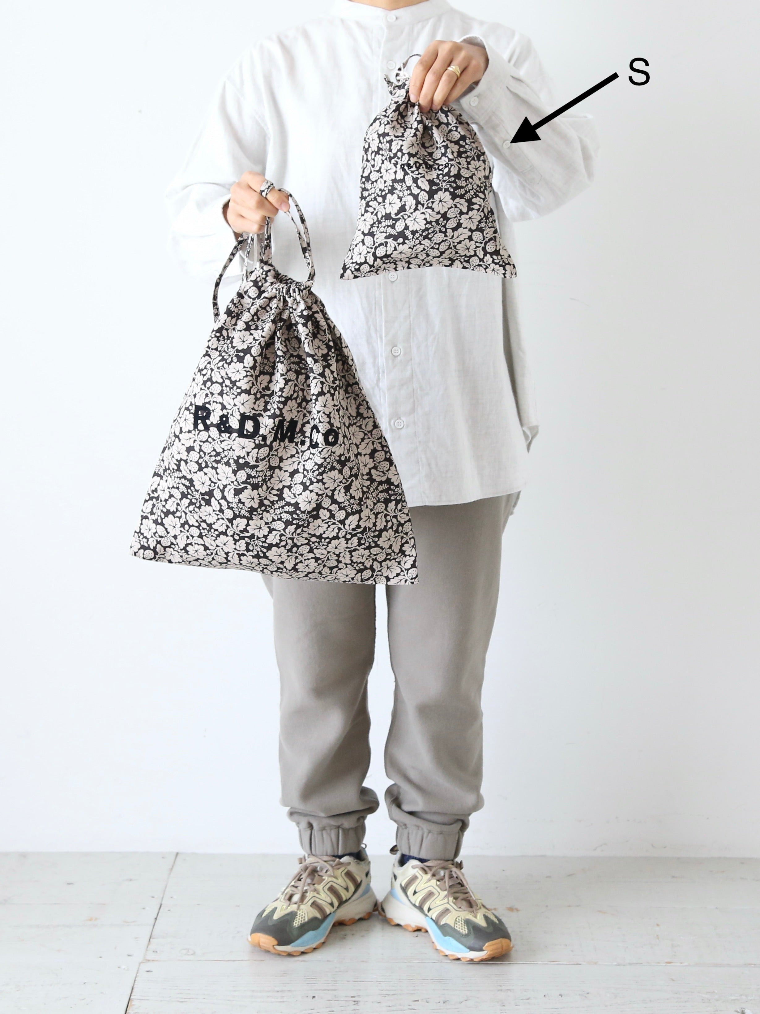 R&D.M.Co- ワイルドベリードローストリングバッグ(S) [7768] – CREER