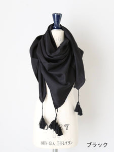 BUNON タッセルスカーフ [BN2554] – CREER