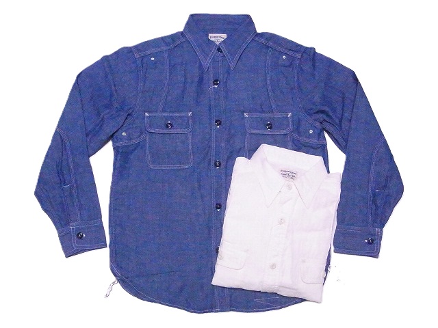 長袖シャツ フェローズ(Pherrow's) Cream(クリーム)