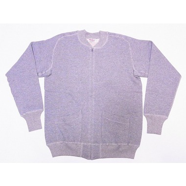 WAREHOUSE[ウエアハウス] フルジップ スウェットカーディガン 455 無地