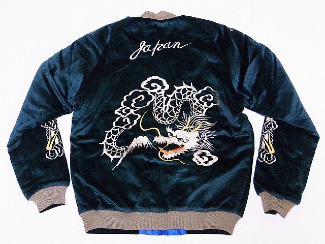 TAILOR TOYO[テーラー東洋] スカジャン TT13839 別珍 WHITE DRAGON