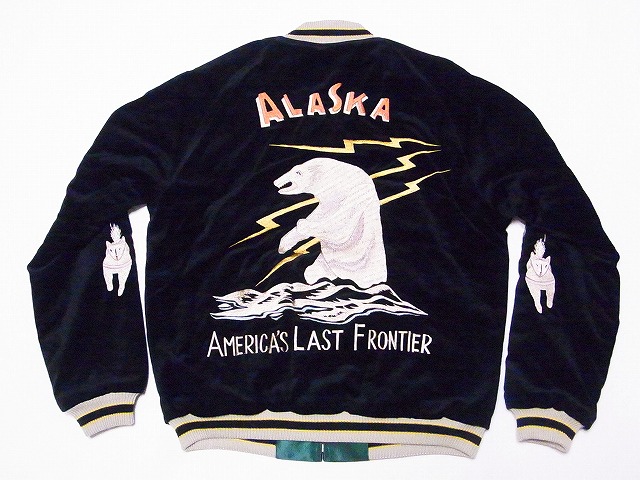 TAILOR TOYO[テーラー東洋] スカジャン TT15175 別珍 POLAR BEAR