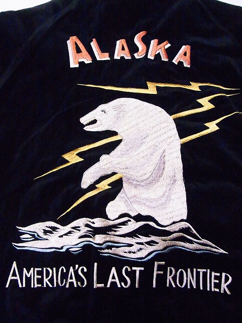 TAILOR TOYO[テーラー東洋] スカジャン TT15175 別珍 POLAR BEAR