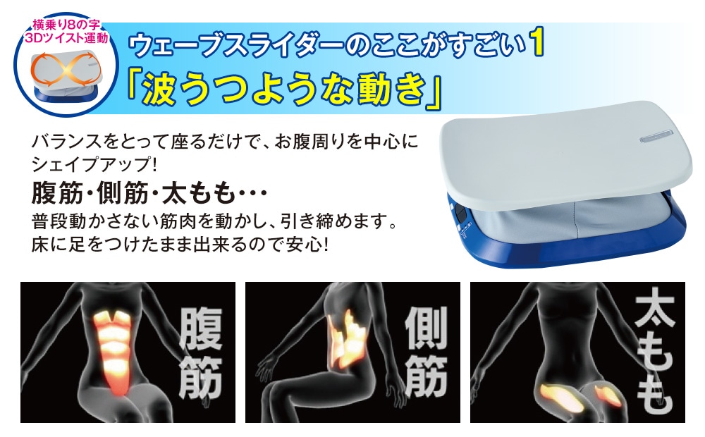ウェーブスライダー: エクササイズ・健康器具／はぴねすくらぶ