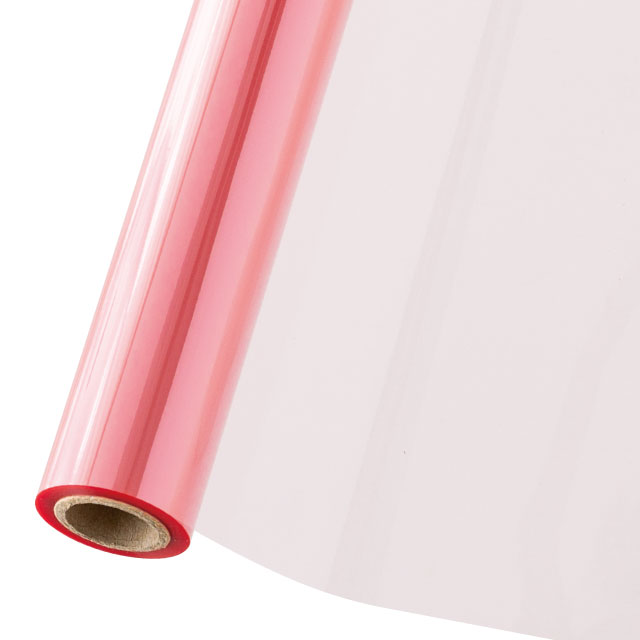 クリアカラーOPPロール-1／ピンク(W500×20m巻 ピンク): ラッピング