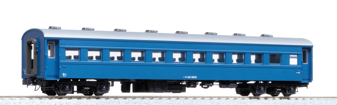 KATO鉄道模型オンラインショッピング (HO) スハ43 ブルー 改装形