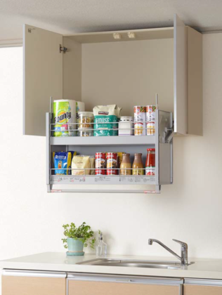 昇降式吊戸棚スイングダウンウォールJDS60603・JDS75606・JDS90603