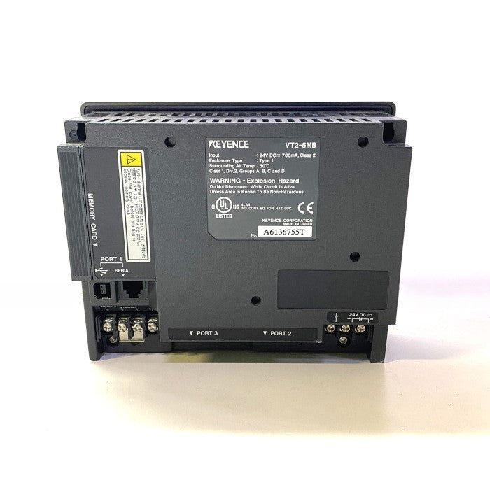 キーエンス 5型モノクロタッチパネル VT2-5MB – e-Spares