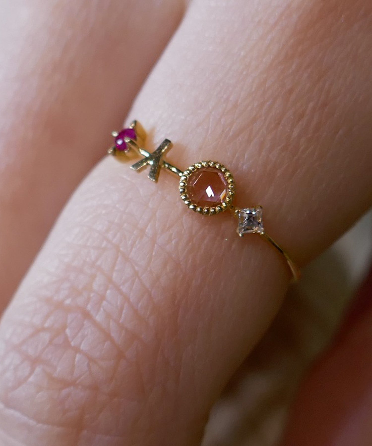 リング(LE-NR07) ※誕生石1月～6月