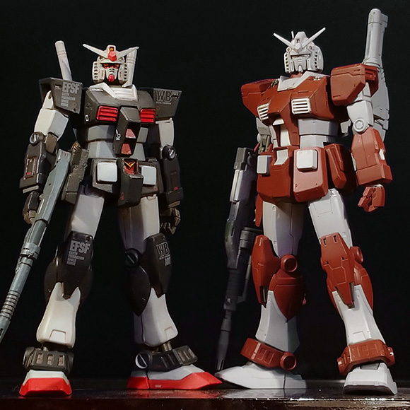 カトキ版RX-78-1小史 – 1/144でHGオリジン版ガンダムをプロトタイプ
