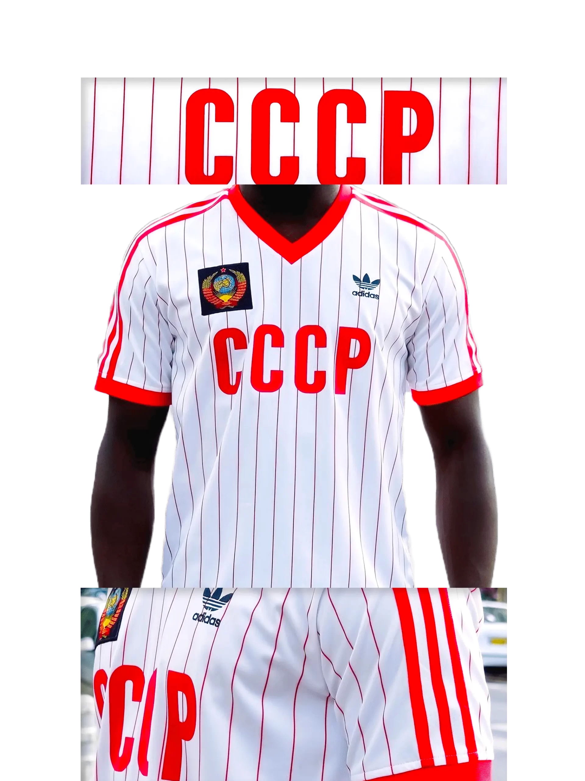 Men's 2004 Soviet CCCP '82 Jersey by Adidas Originals: Strong