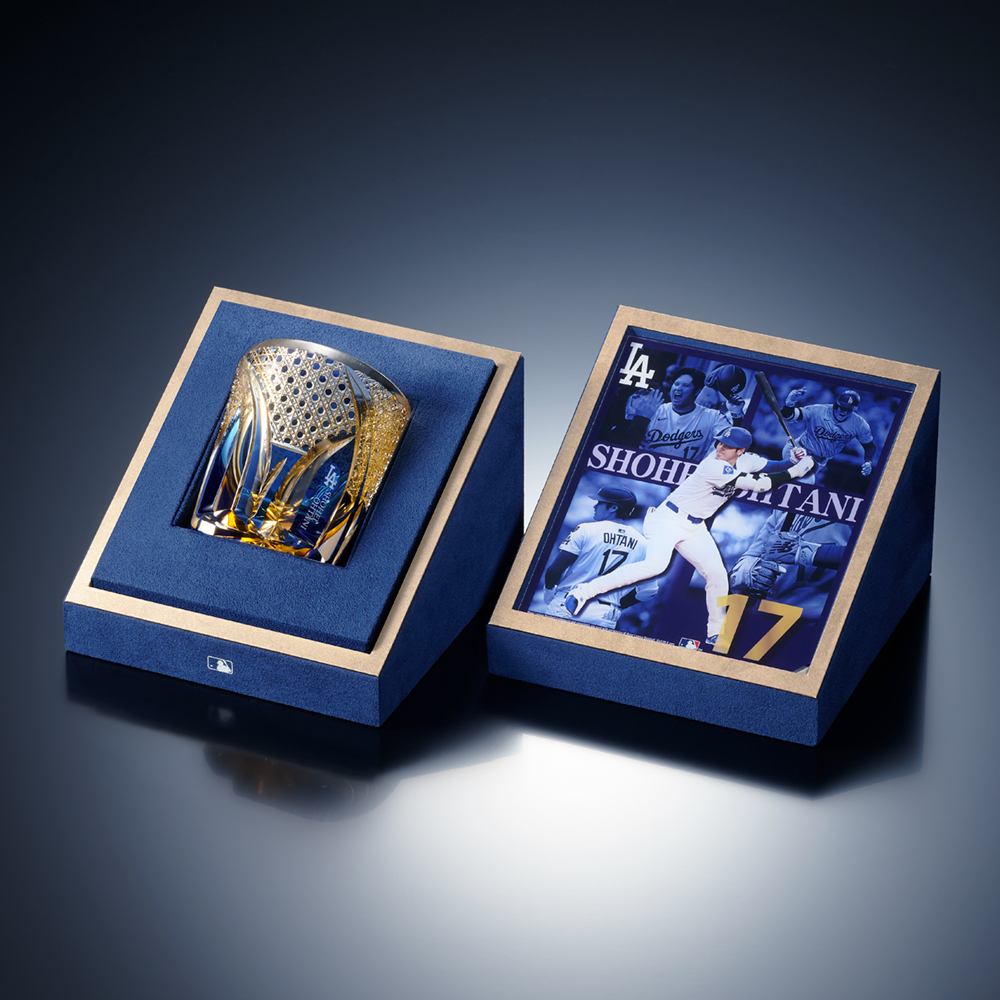 限定生産300個 》大谷翔平×江戸切子 ロックグラス ｜ エンスカイショップ