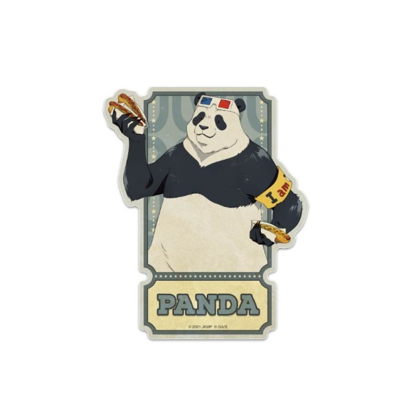 劇場版 呪術廻戦 0」 トラベルステッカー /(4)パンダ ｜ エンスカイ