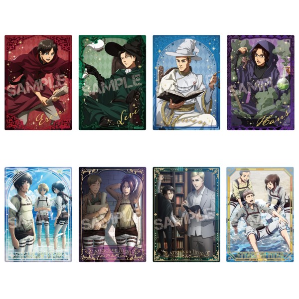 TVアニメ「進撃の巨人」 ケース付きブロマイドコレクション【1BOX 8