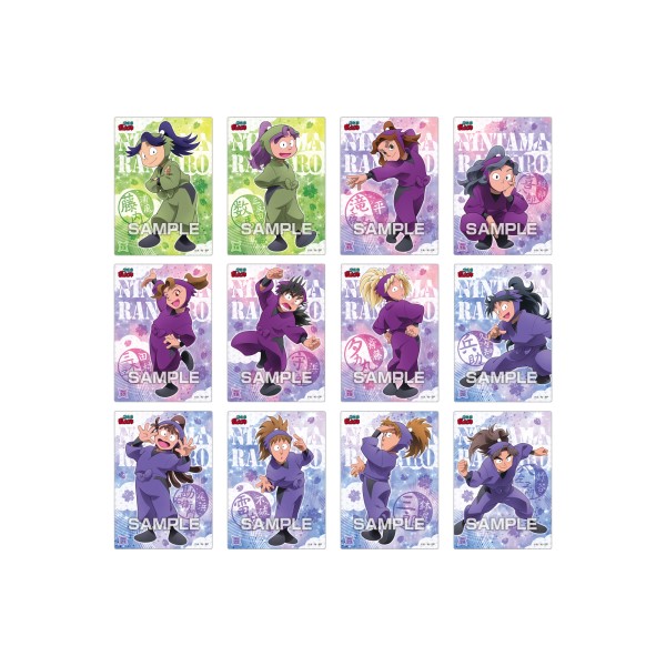 忍たま乱太郎 クリアカードコレクションガム ◇通常版◇【1BOX 16