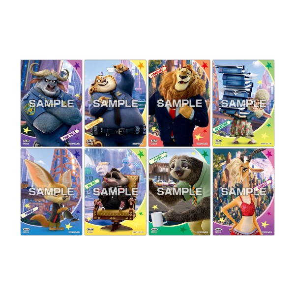 ズートピア クリアカードコレクションガム ◇通常版◇【1BOX 16パック