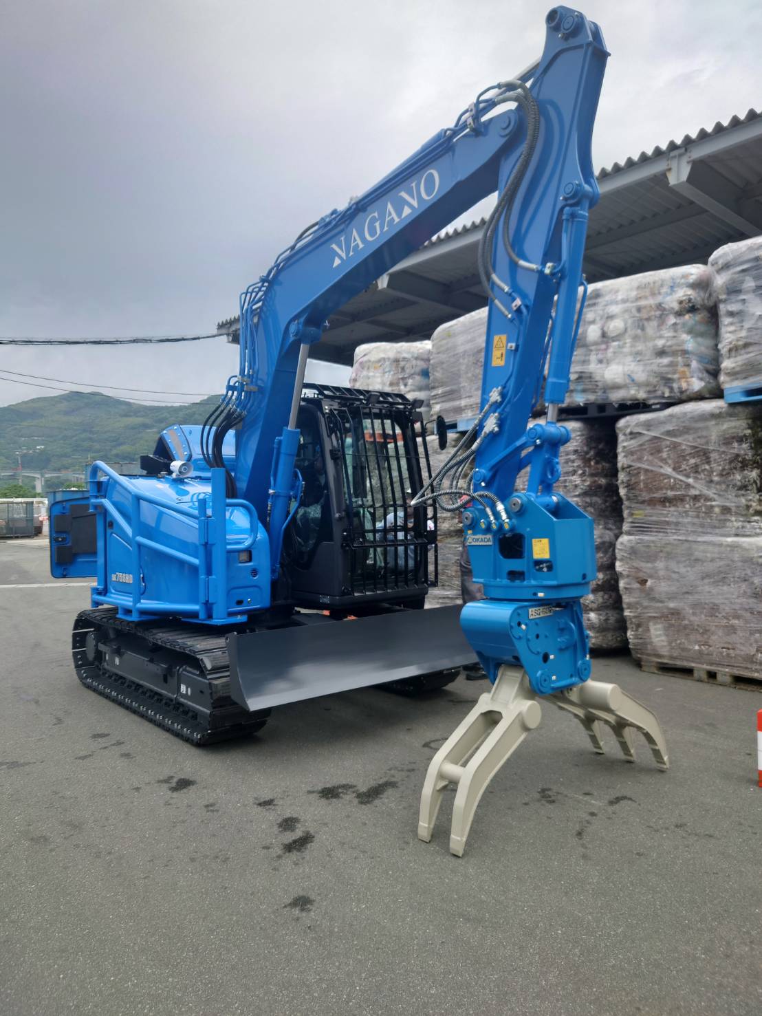 20240627 フルカスタム仕様・油圧ショベル「SK75SRD-7R」を導入しま