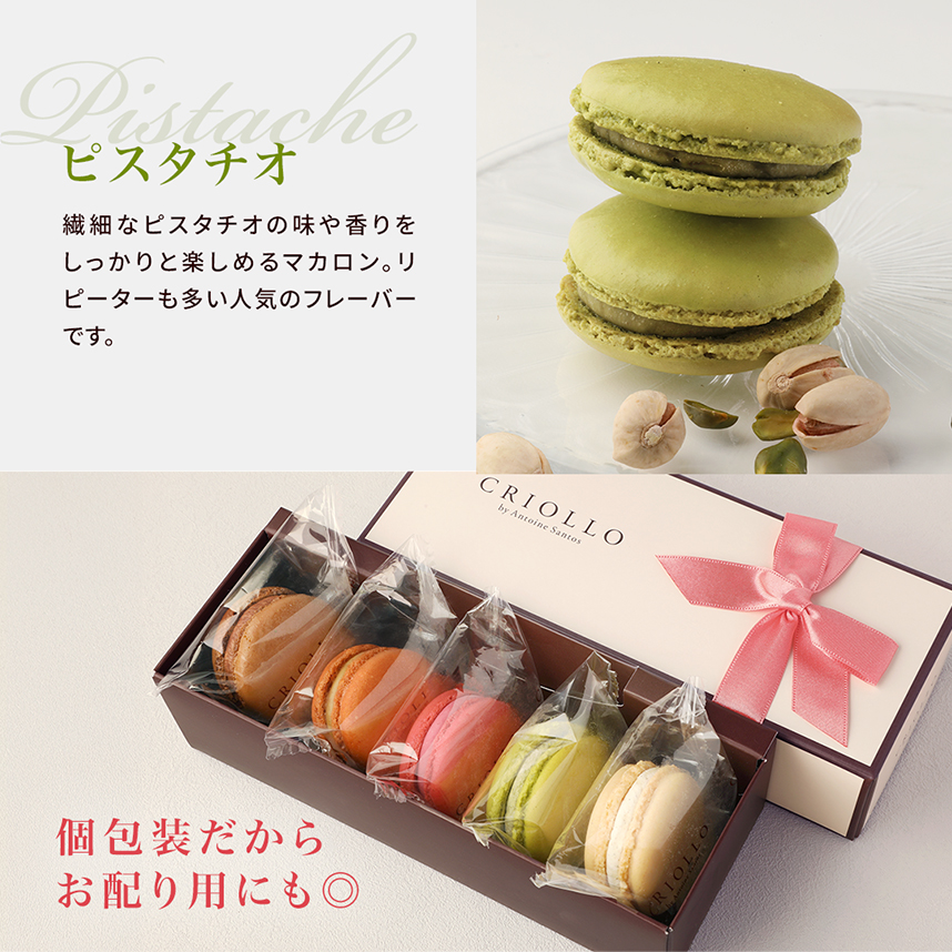 マカロン】マカロン5個セット（ショコラ/ガイア/フランボワーズ