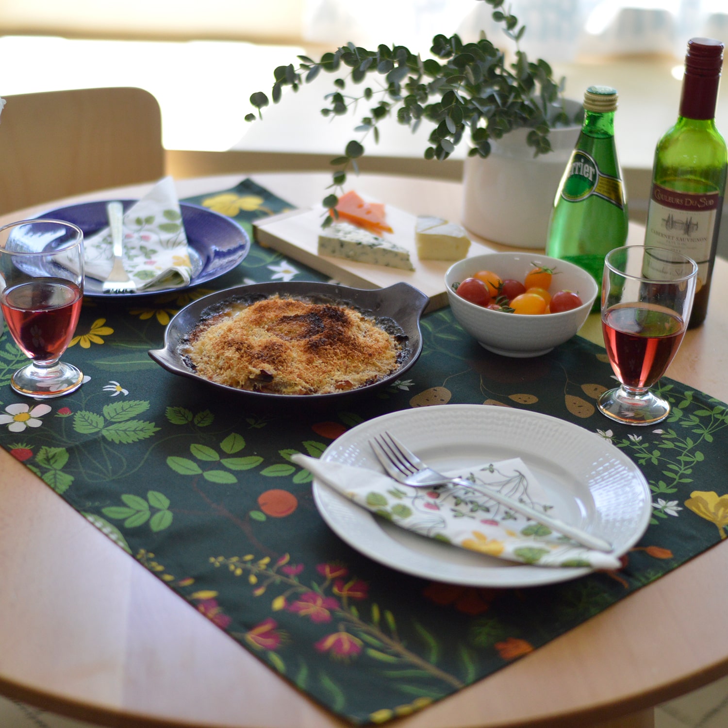 KLIPPAN/クリッパン キッチンタオル レクサンド グリーン