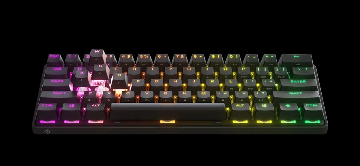 SteelSeries 64829J Apex Pro Mini ワイヤレス ゲーミングキーボード