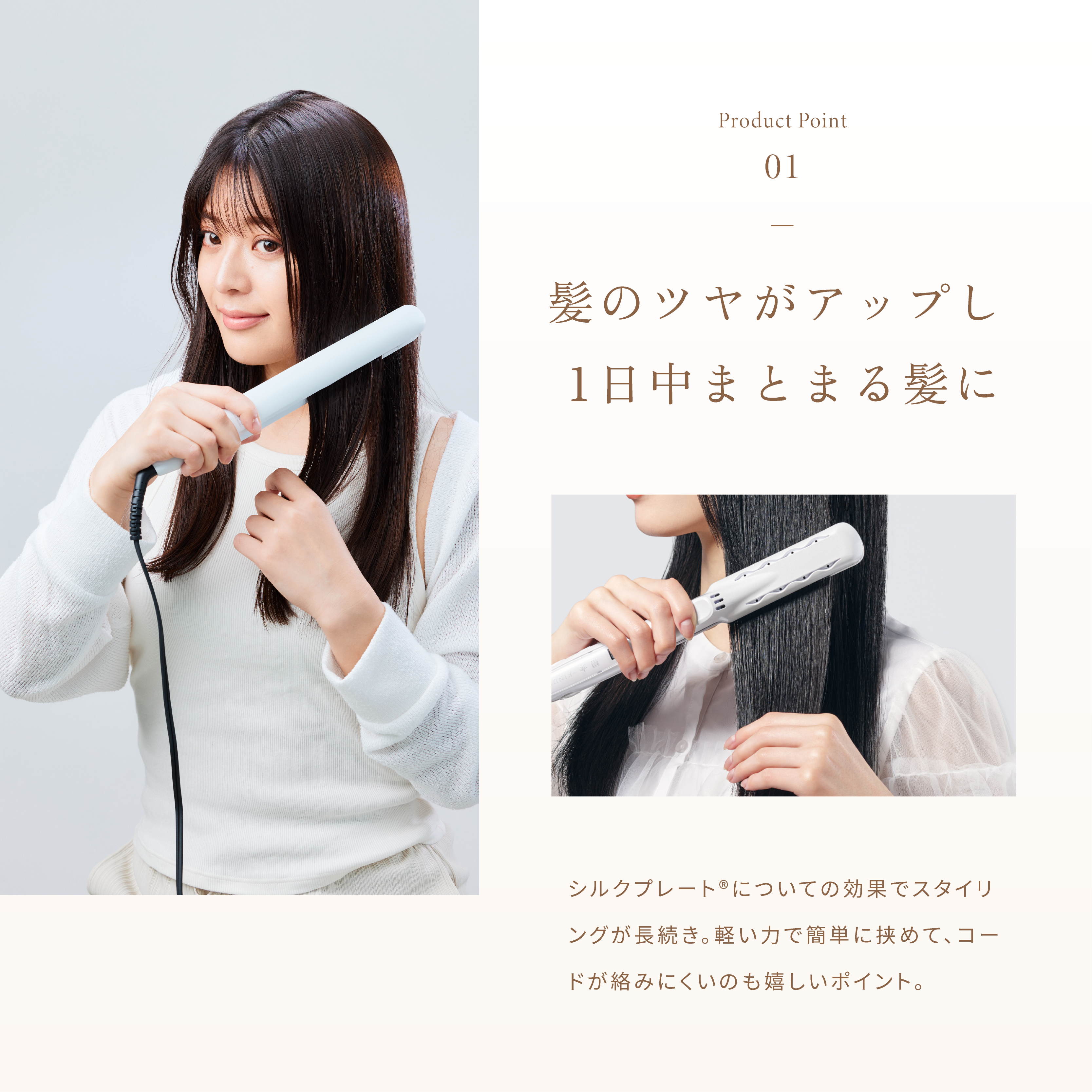 KINUJO DS200 ストレートアイロン KINUJO W -worldwide model