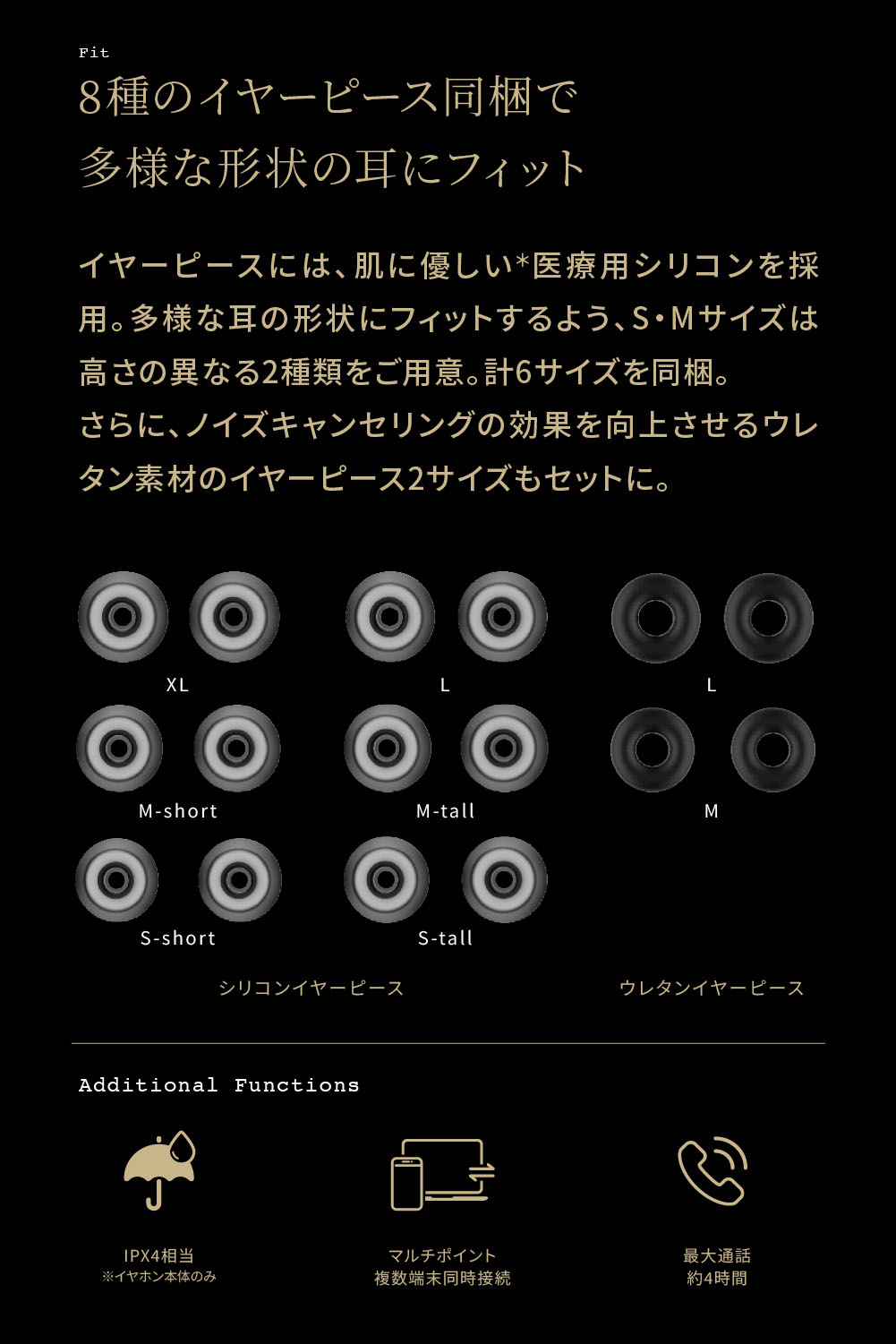 AVIOT TE-ZX1-PNK 完全ワイヤレスイヤフォン 【ピエール中野コラボ