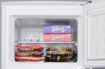 アイリスオーヤマ IRSD-12B-W 【右開き】118L 2ドア冷蔵庫 ホワイト