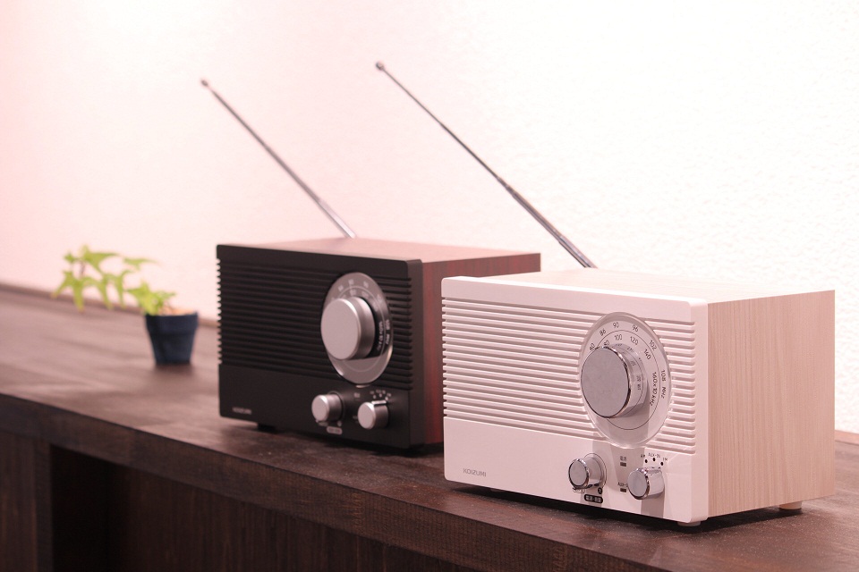 KOIZUMI ホームラジオ SAD72E5W SAD7223M 家電と暮らしのエディオン