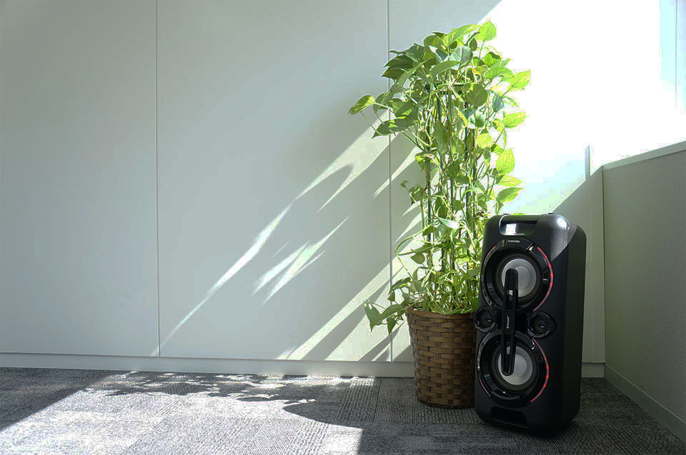 試用レポート 東芝 Bluetooth対応 超大型スピーカー TY-ASC60 家電と