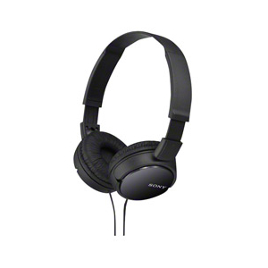 SONY MDR-ZX110 B 密閉ヘッドバンド型ヘッドフォン ブラック