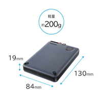 I・Oデータ HDPD-SUTC2 ハードウェア自動暗号化&耐衝撃ポータブルHDD